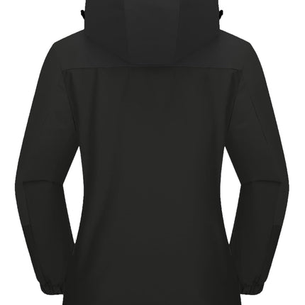 3-in-1 Waterproof Winter Coat, Fleece Lined,Two-Piece Suit, Hooded Ski & Hiking Jacket