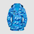 3-in-1 Waterproof Winter Coat, Fleece Lined,Two-Piece Suit, Hooded Ski & Hiking Jacket