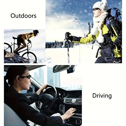 GAFAS INTELIGENTES INALAMBRICAS CON BLUETOOTH Y MICROFONO INTEGRADO