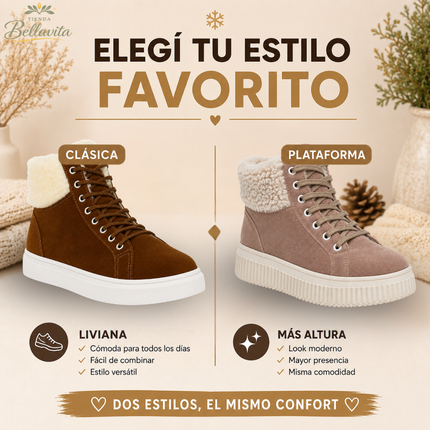 Botas de Invierno Súper Abrigadas | Elegí Clásica o Plataforma