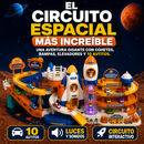 Mega Circuito Espacial Interactivo | Cohetes, Garaje, Elevadores y 10 Autitos