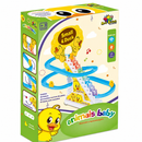 Pista de Patitos con Escalera Automática y Tobogán Musical