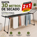 Tendedero Extensible 2x1 | Hasta 30 Metros de Secado
