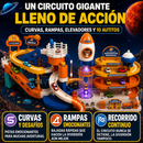 Mega Circuito Espacial Interactivo | Cohetes, Garaje, Elevadores y 10 Autitos