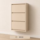 Zapatero Metálico Ultrafino de Pared | Organizador Vertical hasta 20 Pares