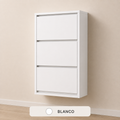 Zapatero Metálico Ultrafino de Pared | Organizador Vertical hasta 20 Pares