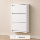 Zapatero Metálico Ultrafino de Pared | Organizador Vertical hasta 20 Pares
