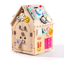 Casita de Juguetes Educativos para la Primera Infancia - Busy Board House