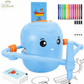 DibuBot | Robot Dibujante Educativo con 150 Tarjetas y 12 Marcadores de Colores
