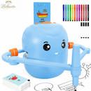DibuBot | Robot Dibujante Educativo con 150 Tarjetas y 12 Marcadores de Colores