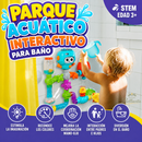 Parque Acuático Interactivo para Baño | 27 Piezas con Molinillos y Chorros