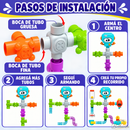 Parque Acuático Interactivo para Baño | 27 Piezas con Molinillos y Chorros