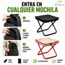 2 Banquitos Plegables UltraCompact | Llevás 2 y Pagás 1