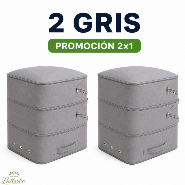 CompresorMax | Organizador XXL de Ropa (Llevás 2 y Pagás 1)