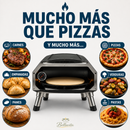 Horno Portátil a Gas con Piedra Giratoria y Puerta