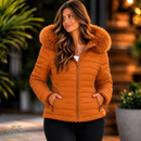 Campera Puffer Forrada Premium para Mujer