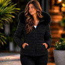 Campera Puffer Forrada Premium para Mujer