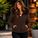 Campera Puffer Forrada Premium para Mujer