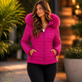 Campera Puffer Forrada Premium para Mujer
