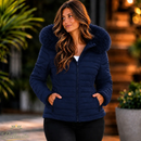 Campera Puffer Forrada Premium para Mujer