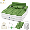 Colchón Inflable ComfortAir | Bomba Eléctrica Integrada e Inflado Automático