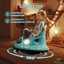 Bumper Car 360° para Niños con Control Remoto y Bluetooth | Edición Día del Niño ⭐