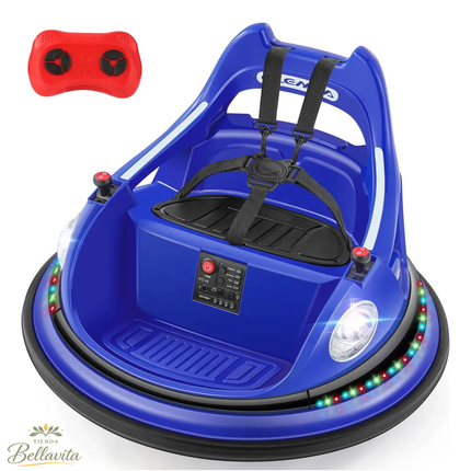 Bumper Car 360° para Niños con Control Remoto y Bluetooth | Edición Día del Niño ⭐