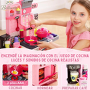 Cocinita Infantil con Luces, Sonidos y Agua Circulante