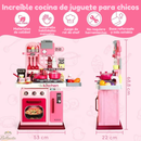 Cocinita Infantil con Luces, Sonidos y Agua Circulante