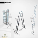 Escalera Articulada 4×4 – 16 Peldaños – Capacidad 150 kg – Uso Profesional