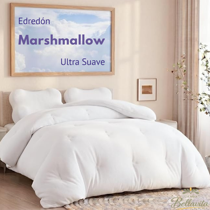 Edredón Marshmallow Ultra Suave – Relleno Doble Extra Esponjoso para Todas las Estaciones