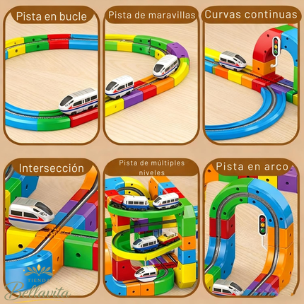 🚂 Tren Mágico Constructor 3D