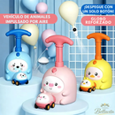Kit x2 Autos Impulsados por Globos 2 en 1 | Con Lanzador Espacial