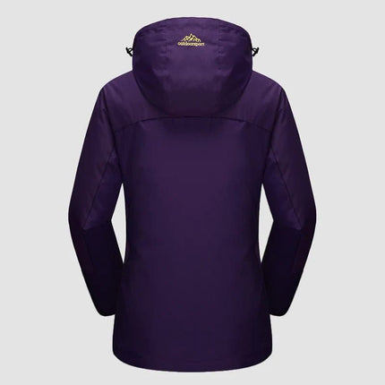 3-in-1 Waterproof Winter Coat, Fleece Lined,Two-Piece Suit, Hooded Ski & Hiking Jacket