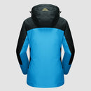 3-in-1 Waterproof Winter Coat, Fleece Lined,Two-Piece Suit, Hooded Ski & Hiking Jacket
