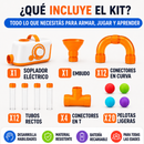 Circuito de Aire Interactivo | Juego Educativo STEM con Tubos y Pelotas