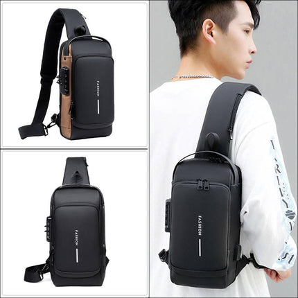 MOCHILA INTELIGENTE ANTIROBO CON CARGA USB