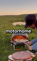 Horno Honno a Gas Portátil Giratorio con Puerta!