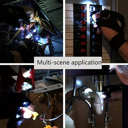 GUANTES CON LINTERNA LED, TU MEJOR ALIADO
