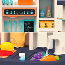 Cocina de Juguete Moderna 65 Piezas con Luces, Sonidos y Agua