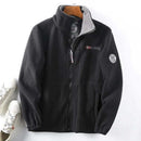 Men's hooded jacket with double-layer lining