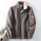 Men's hooded jacket with double-layer lining