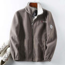 Men's hooded jacket with double-layer lining