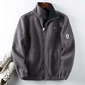 Men's hooded jacket with double-layer lining