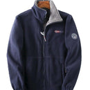 Men's hooded jacket with double-layer lining