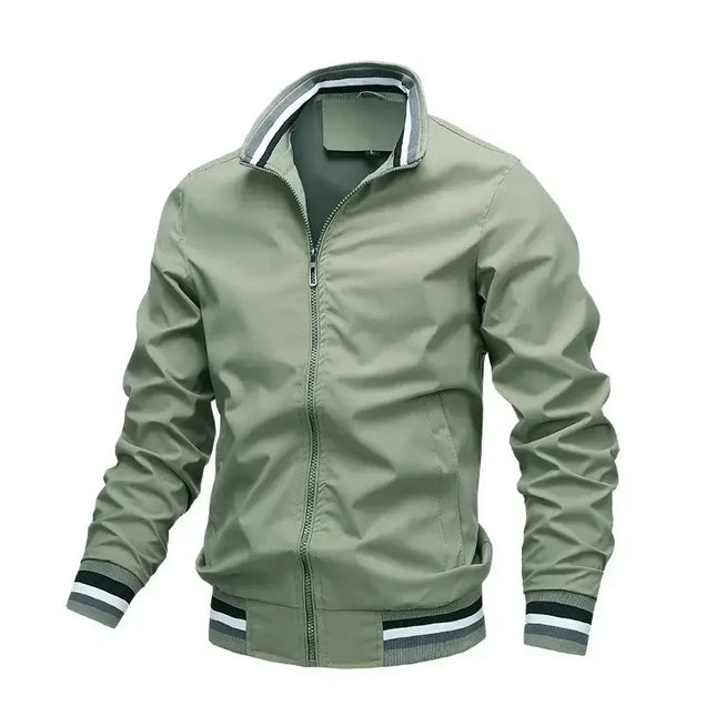 Chaqueta bomber OutdoorPro: impermeable y cortavientos para hombre
