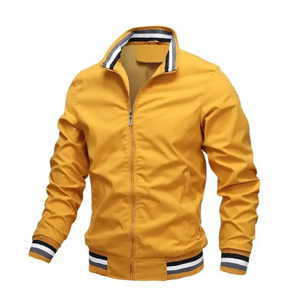 Chaqueta bomber OutdoorPro: impermeable y cortavientos para hombre