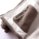Men's hooded jacket with double-layer lining