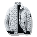 Chaqueta acolchada coreana StreetCore 2026 para hombre: abrigo térmico cortavientos